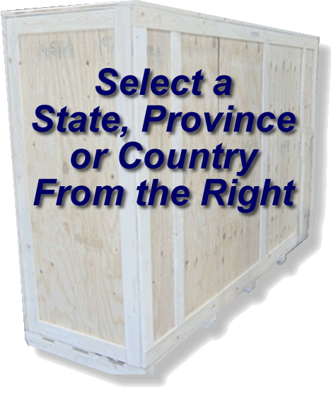 Select a Country, State or Province from the right